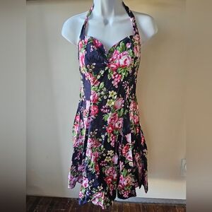 Heart of Haute floral halter dress